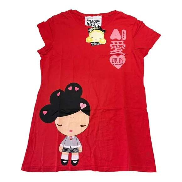 Harajuku Lovers XL Rose Tee | Gwen Stefani - Picture 1 of 4